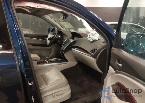 2016 Acura Mdx Technology Acurawatch Plus Packages/Technology Package from USA, damaged, VIN 5FRYD4H4XGB049772